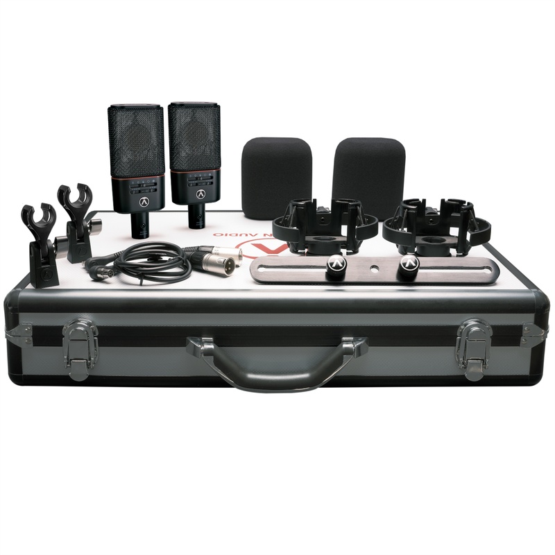 Micrófonos Austrian Audio Oc818 Black Dual Set Plus Bk