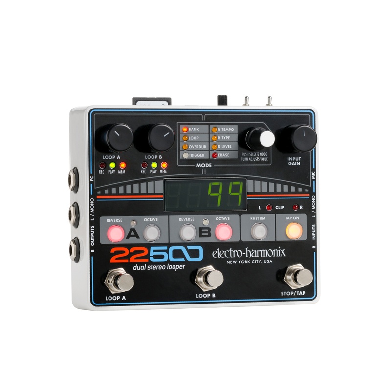 Pedal Dual Stereo Looper Ehx 22500