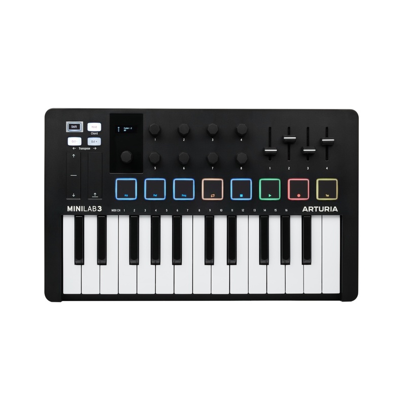 Controlador Midi Arturia Minilab 3 Bk