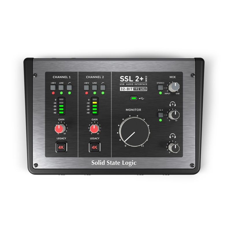Interfaz De Audio Ssl Ssl2+ Mkii