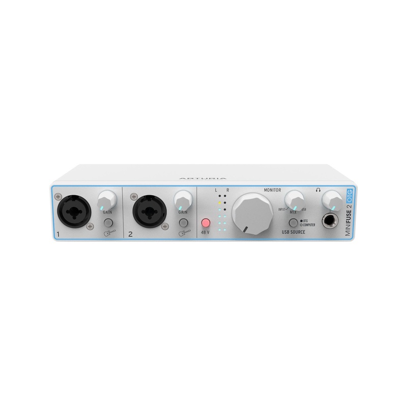 Interfaz De Audio Arturia Minifuse 2 Otg Wh