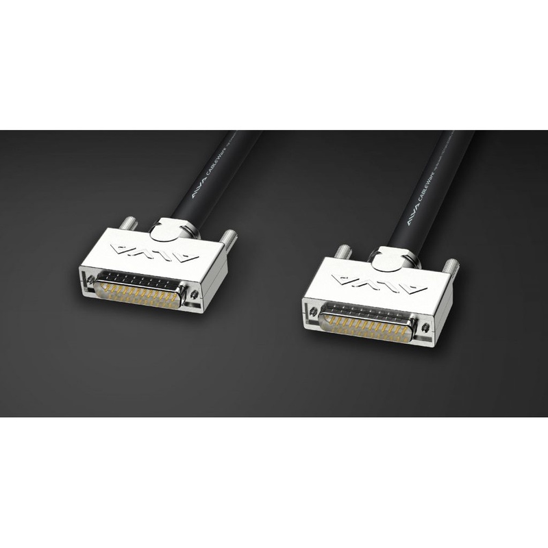 Cable Multicanal Analógico Dsub 25 A Dsub 25 Alva Ana25T-25Tpro5 Bk