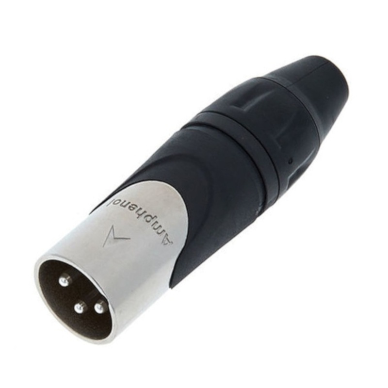 Conector Xlr-3 Amc Ax3M
