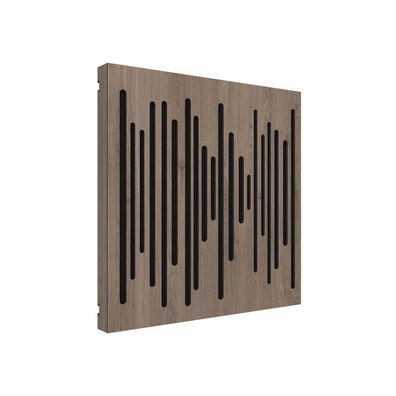 Panel Acústico Vicoustic Vicpattern Ultra Wavewood Brown Oak 3U