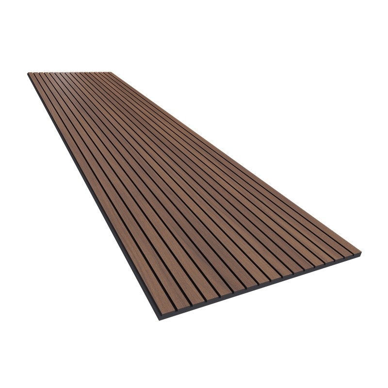 Panel De Lamas De Lana Vicoustic Vicstrip Nat Walnut 240X60
