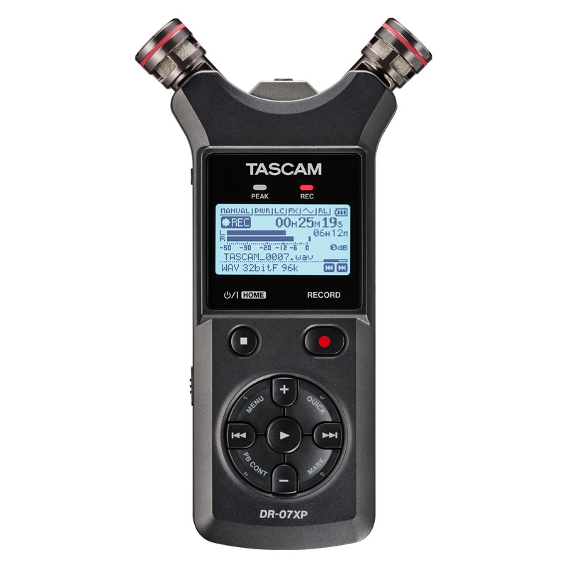Grabadora De Audio Portátil Tascam Dr-07Xp