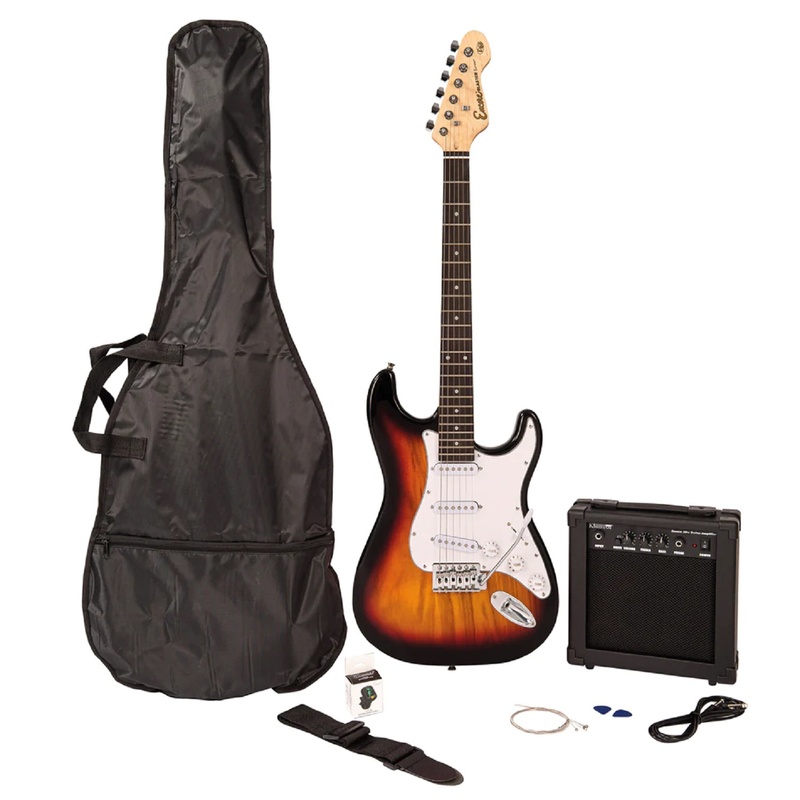 Guitarra Eléctrica Encore E60 Blaster Sunburst