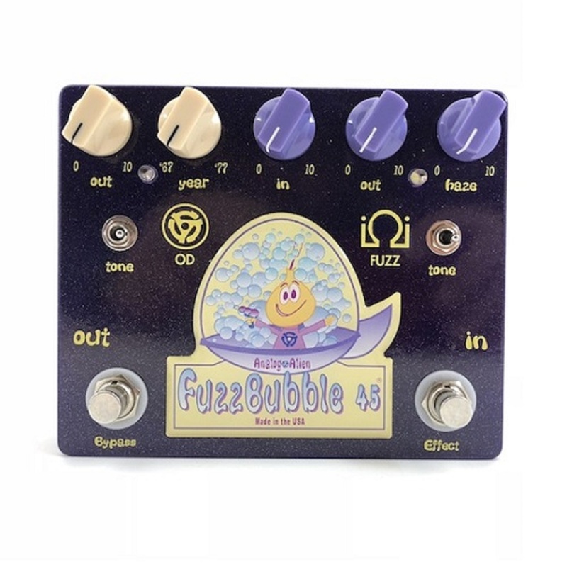 Pedal Fuzz Analogalien Fuzzbubble 45
