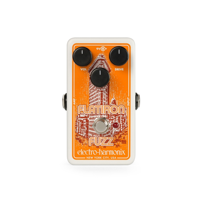 Pedal De Distorsión Ehx Flatiron Fuzz