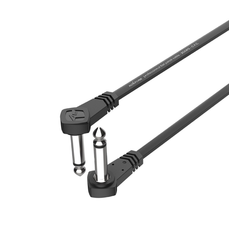 Cable De Patch Roxtone Jack Mono Angled 30Cm