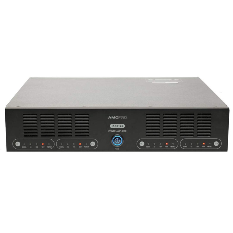 Amplificador De Potencia Amc Ia4X125 Bk