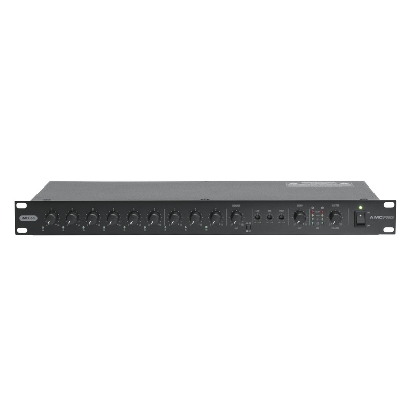 Preamplificador Mezclador Amc Imix63 Bk