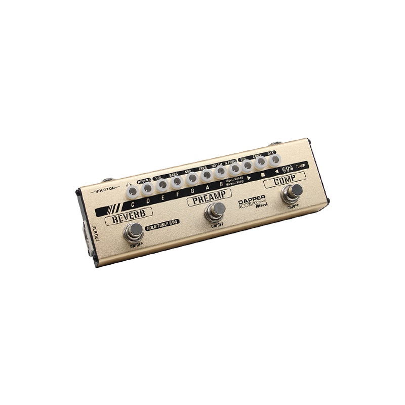 Pedal Multi Valeton Dapper Acoustic Mini