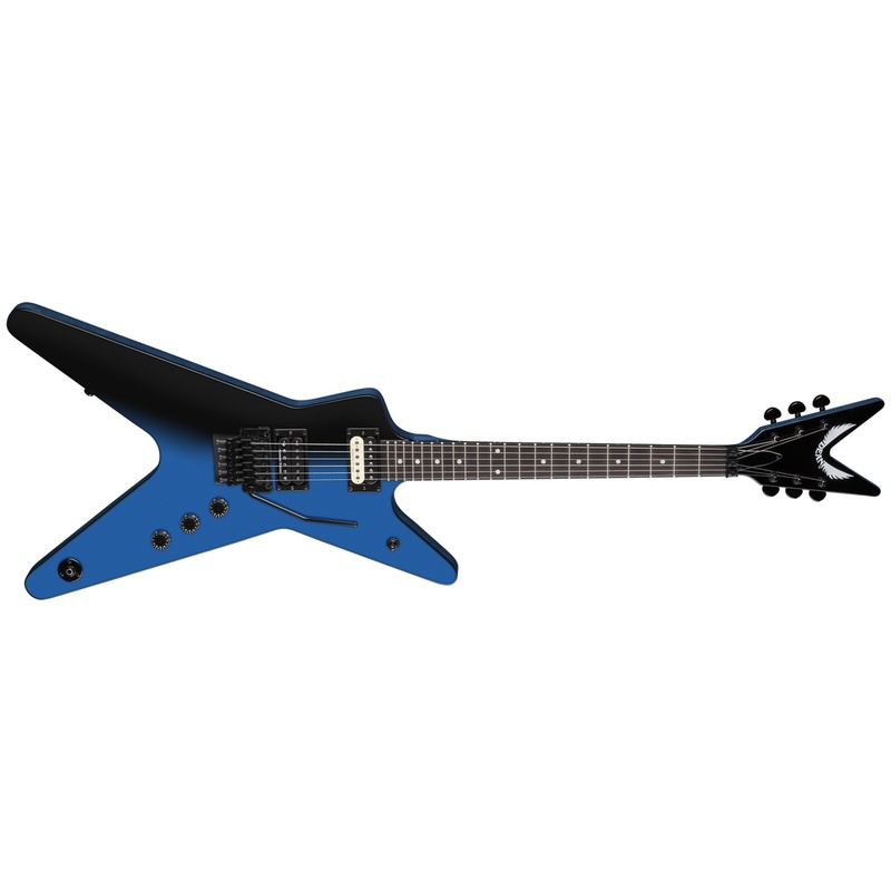 Guitarra Eléctrica Dean Ml 79 Floyd Duncans Bk/Bl Fad