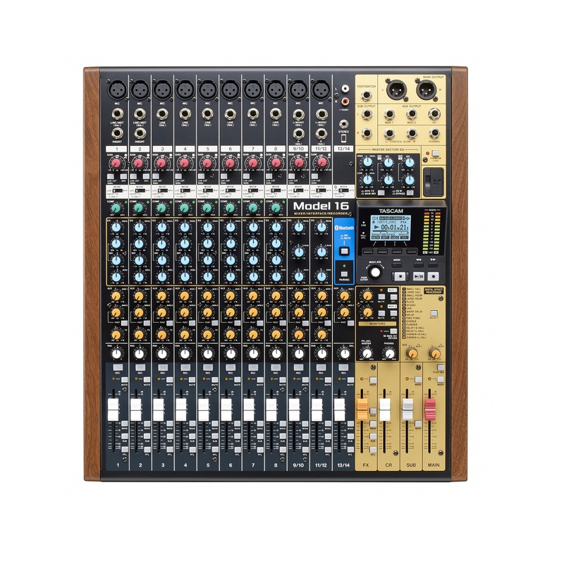 Consolas De Mixeo Tascam Model 16
