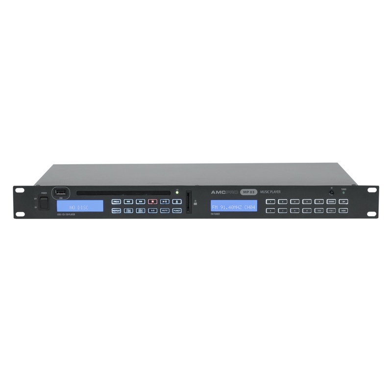 Reproductor Cd Fm Amc Mp-03 Bk