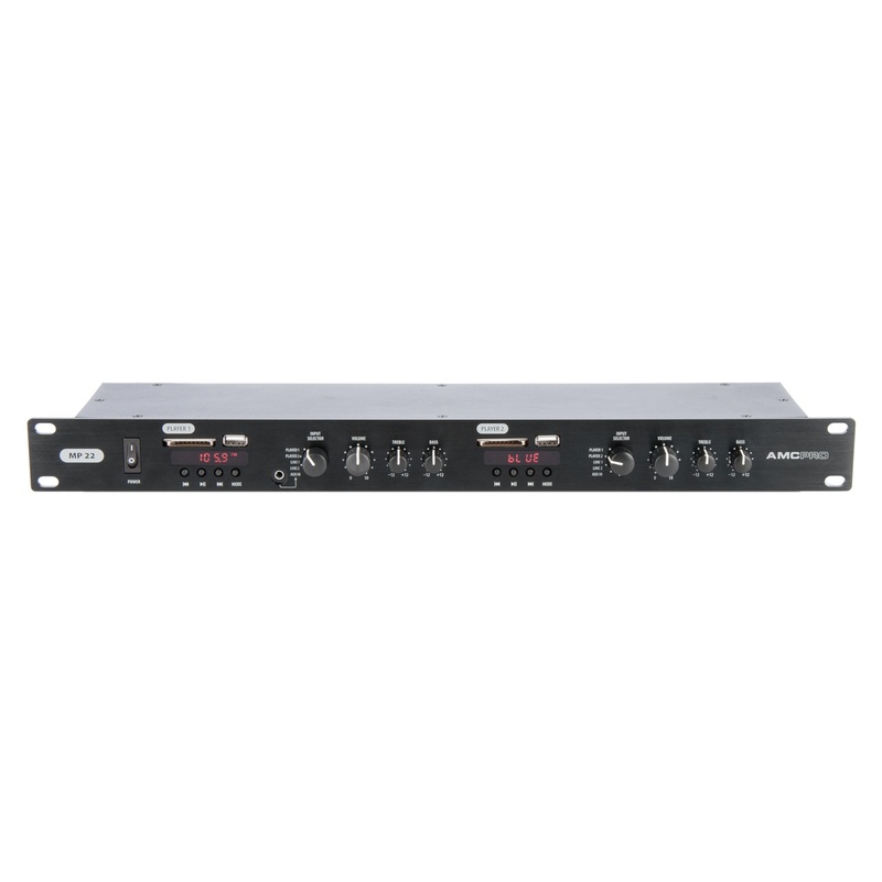 Mezclador De 2 Zonas Amc Mp-22 Bk