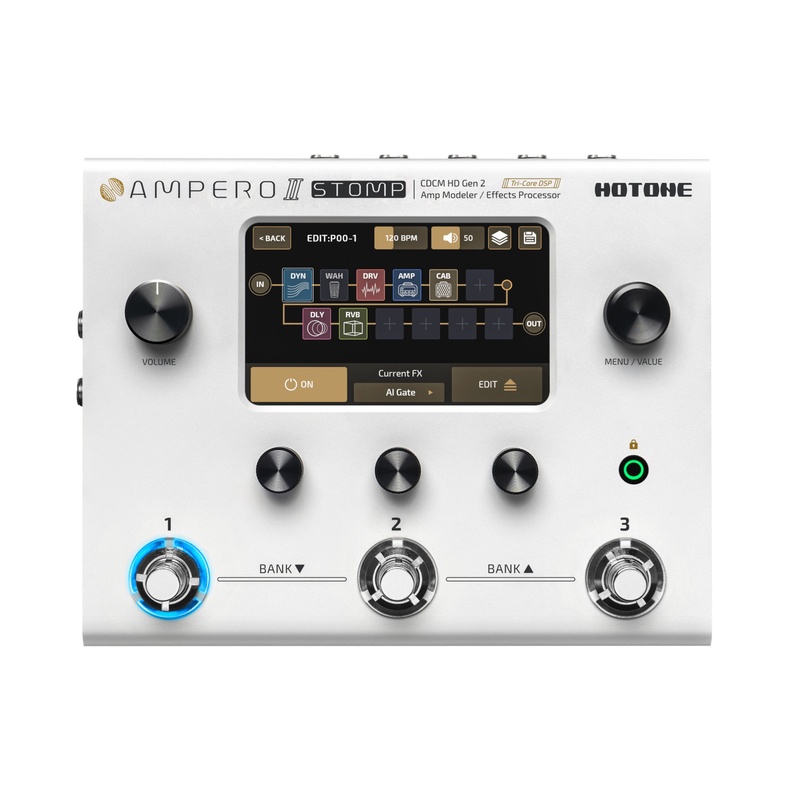 Pedal De Efectos Hotone Ampero Ii Stomp