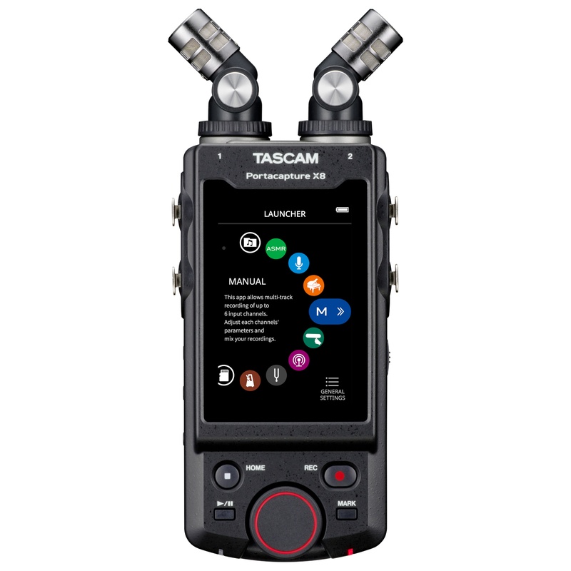 Grabador Portátil Multipista Tascam Portacapture X8