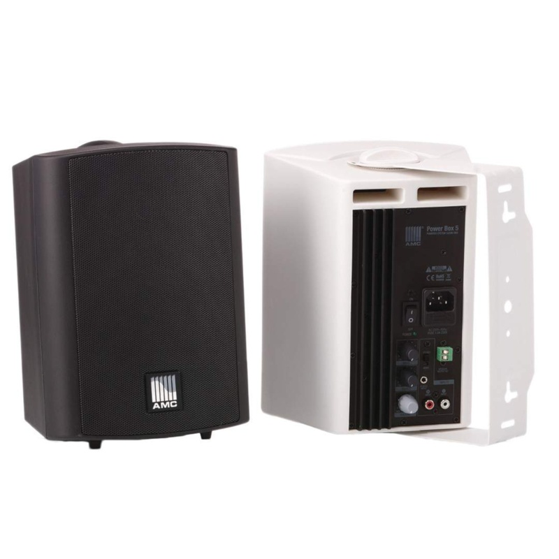 Pareja De Altavozes Amc Power-Box-51B Bk