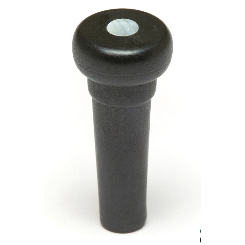 Pin De Puente Graphtech Tusq End Pin Bk / Mother-Of-Pearl Dot