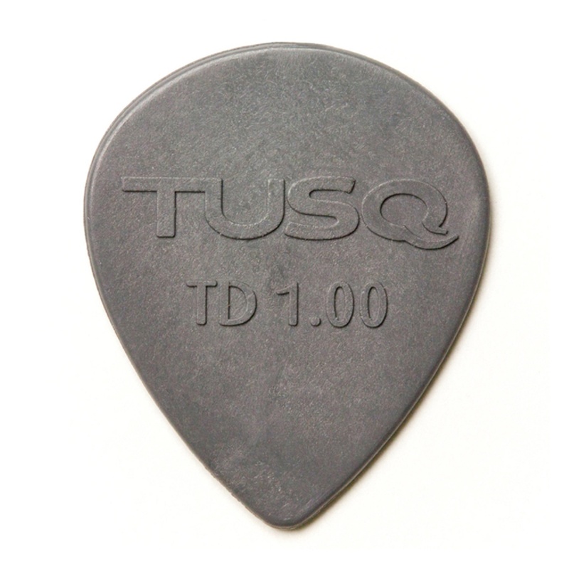 Púa Guitarra Graphtech Tusq Teardrop 1Mm Gray (Deep) 6 Pack