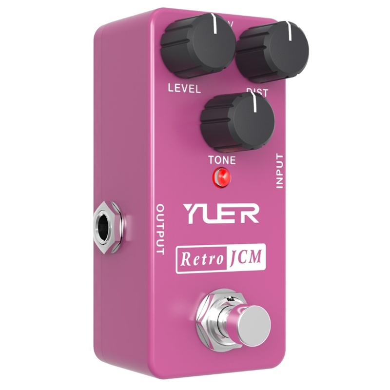 Pedal De Distorsión Yuer Retro Jcm