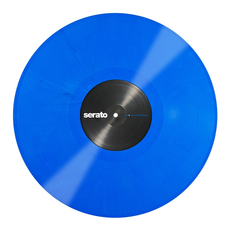 Disco De Vinilo Serato Standard Colors 12" Blue Pareja