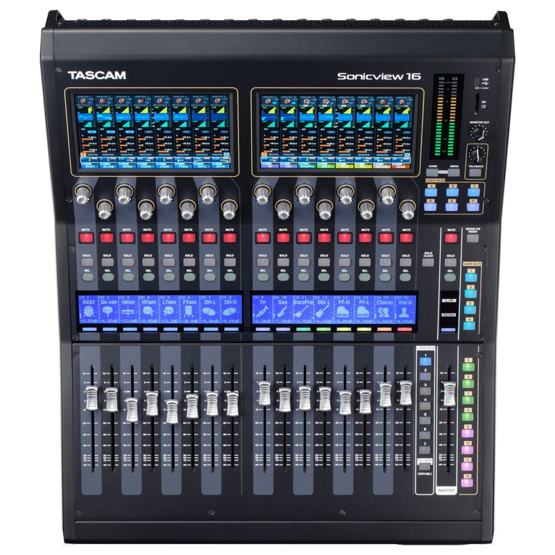 Mesa De Mezclas Digital Tascam Sonicview 16