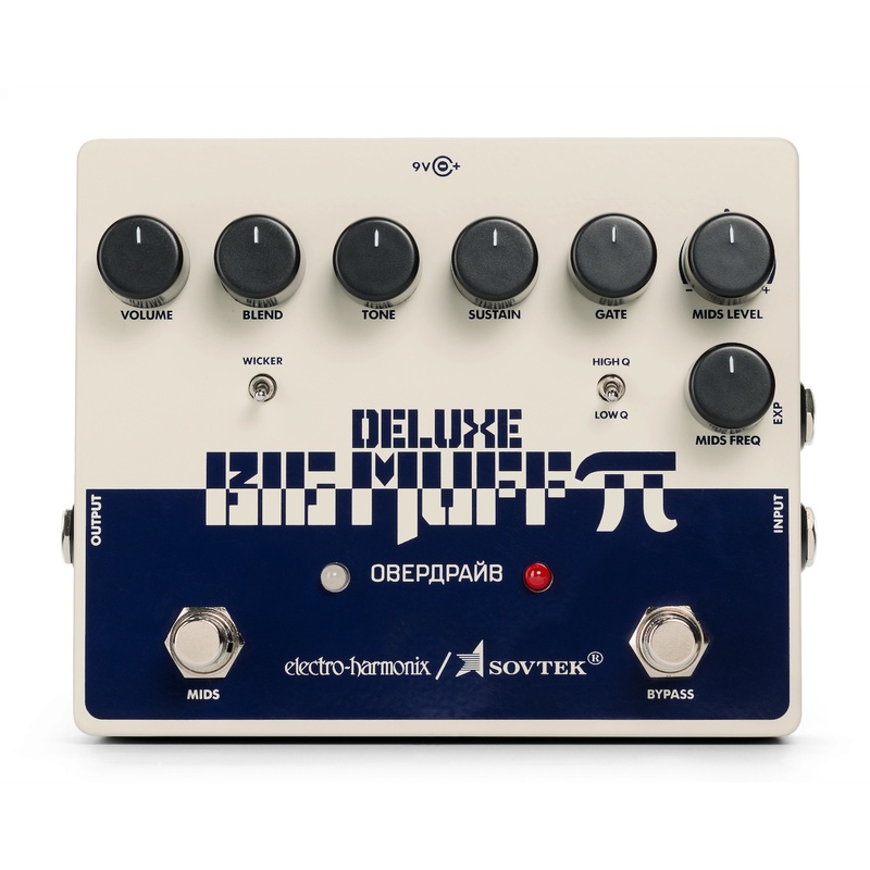 Pedal De Distortion Ehx Sovtek Deluxe Big Muff