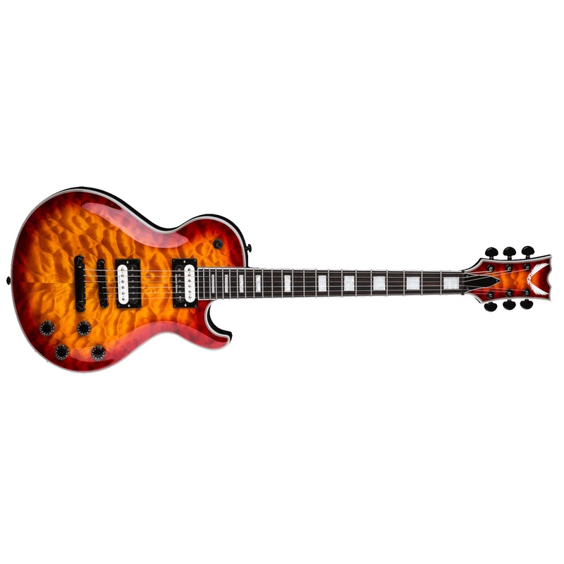 Guitarra Eléctrica Dean Thoroughbred Select Quilt Top Tcs