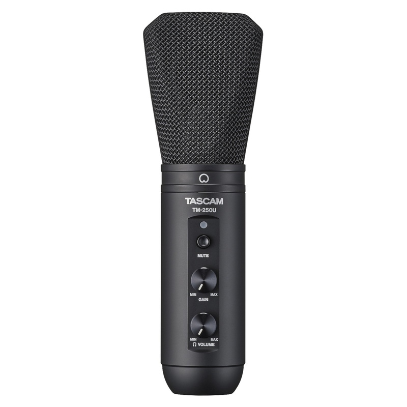 Microfono Usb De Condensador Tascam Tm-250U