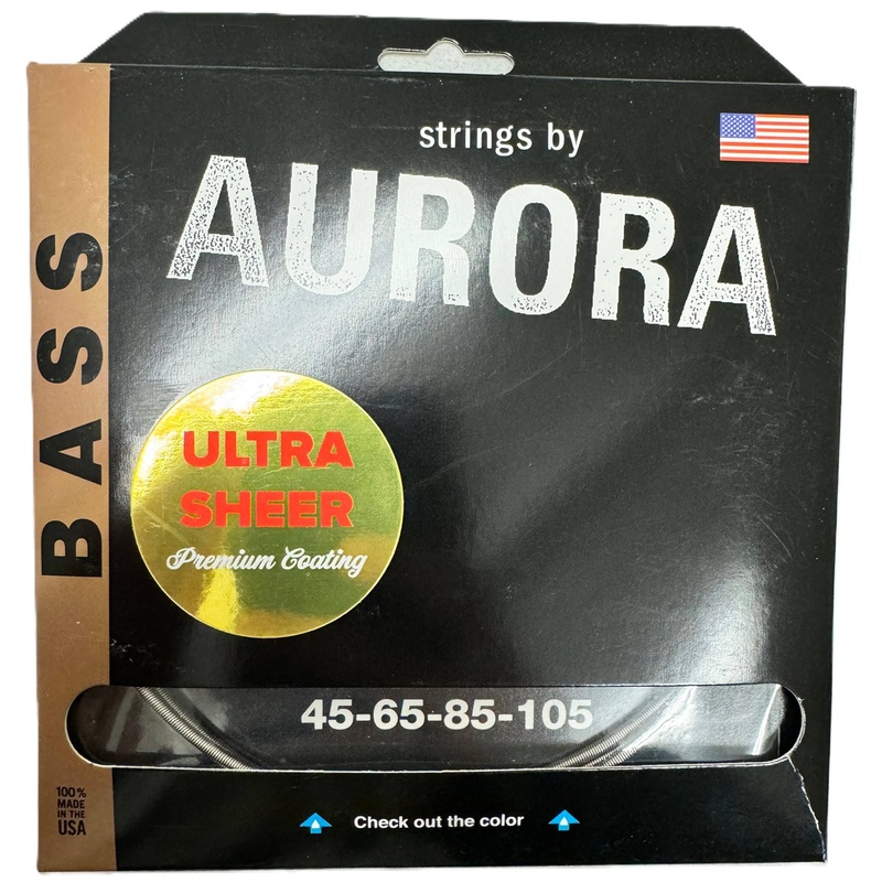 Cuerdas De Bass Aurora Strings Ultra-Sheer 45-105 Cc