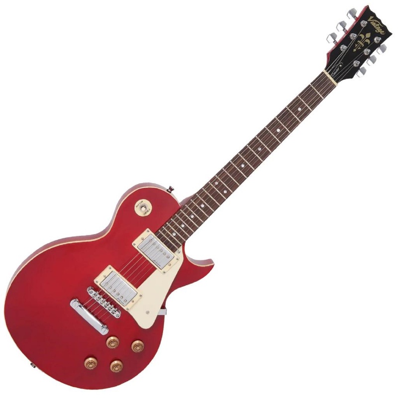 Guitarra Eléctrica Vintage V10 Coaster Wine Red