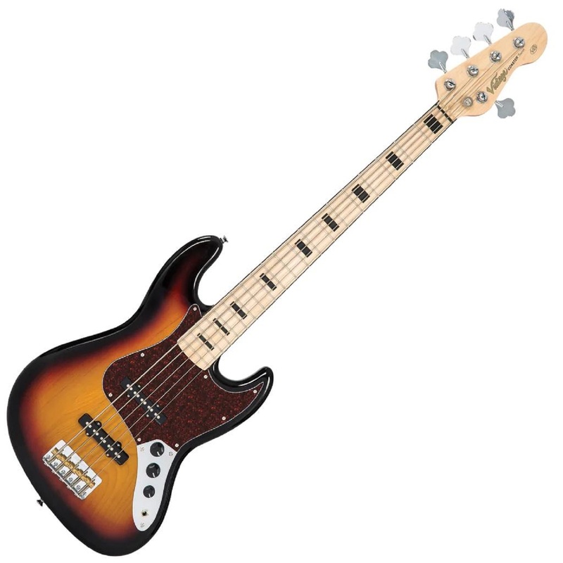 Guitarra Bass Vintage Coaster V495 Sunburst