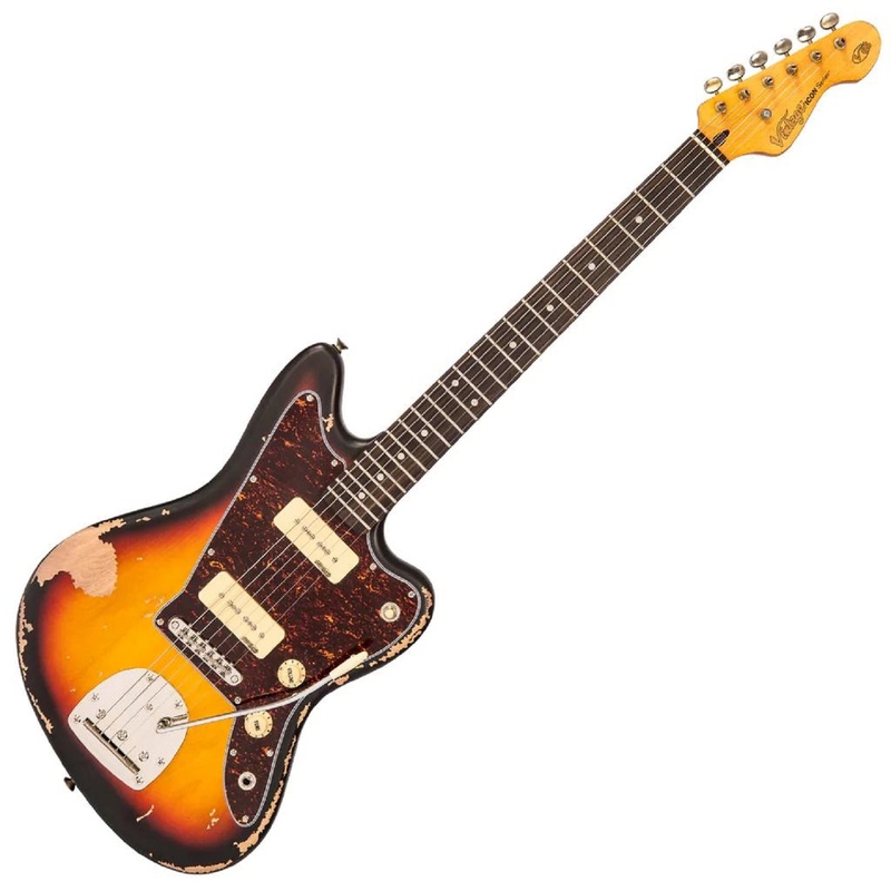 Guitarra Eléctrica Vintage V65V Icon Sb