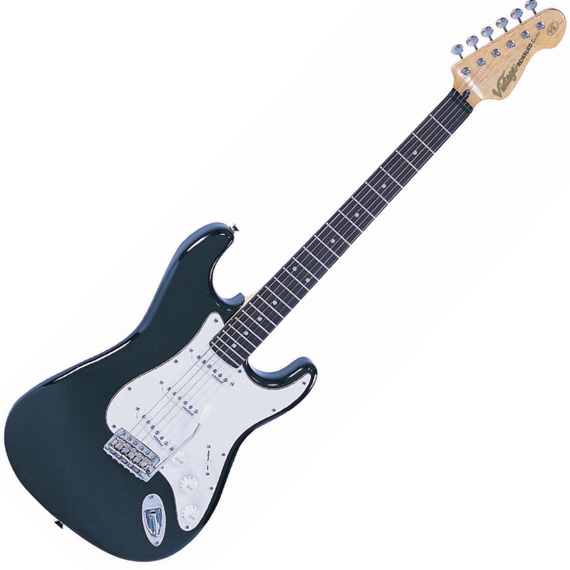 Guitarra Eléctrica Vintage Reissued Series V6Bb Bk