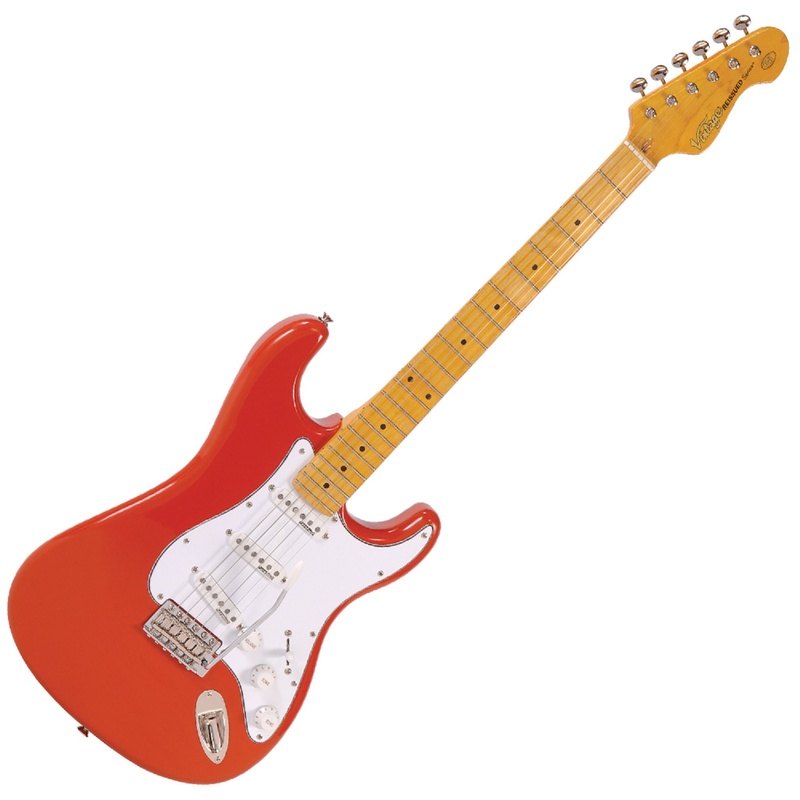 Guitarra Eléctrica Vintage V6Mfr Red