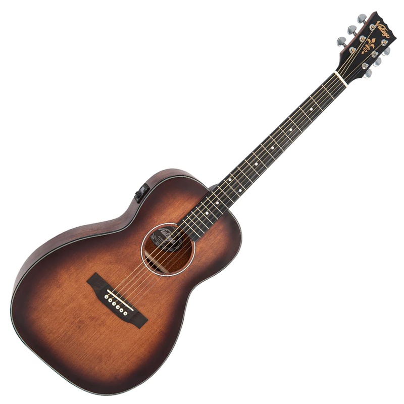 Guitarra Acustica Vintage Stage Parlour Antique