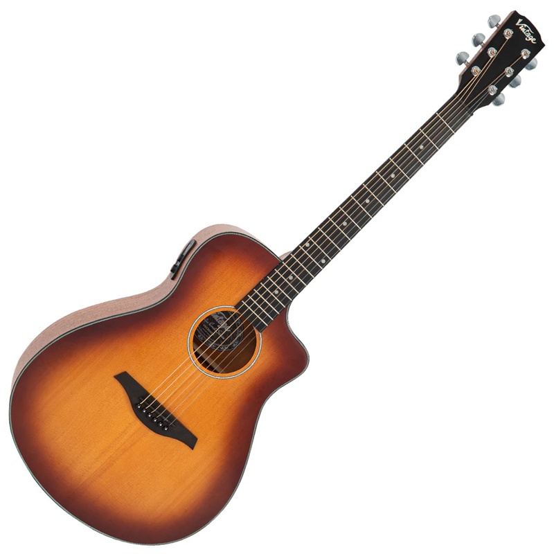 Guitarra Eléctrica Vintage Pacific Coast Cherryburst