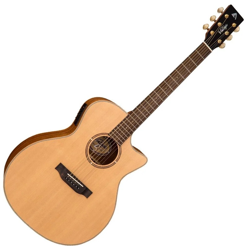 Guitarra Electroacústica Vintage Virtuoso El Acoustic Rory Evans Model