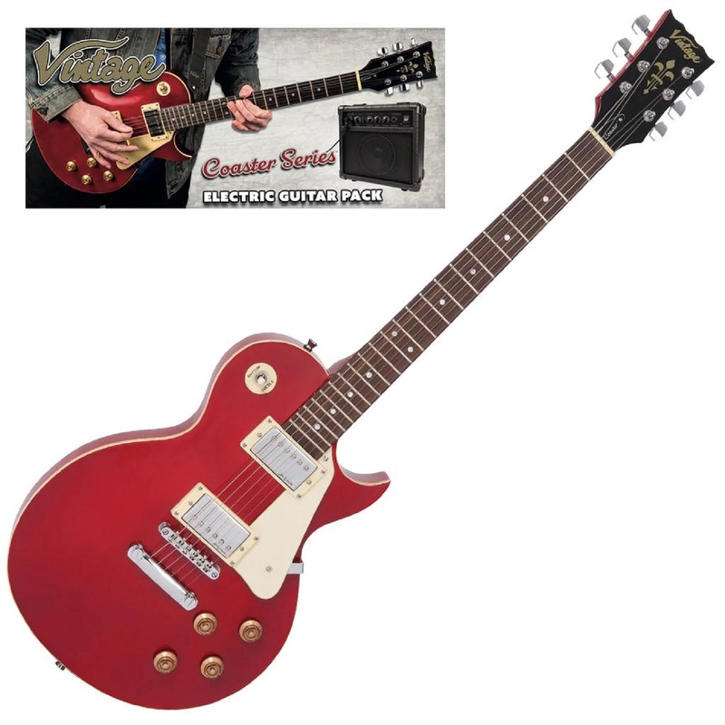 Paquete Gitarra Vintage V10 Coaster Wr