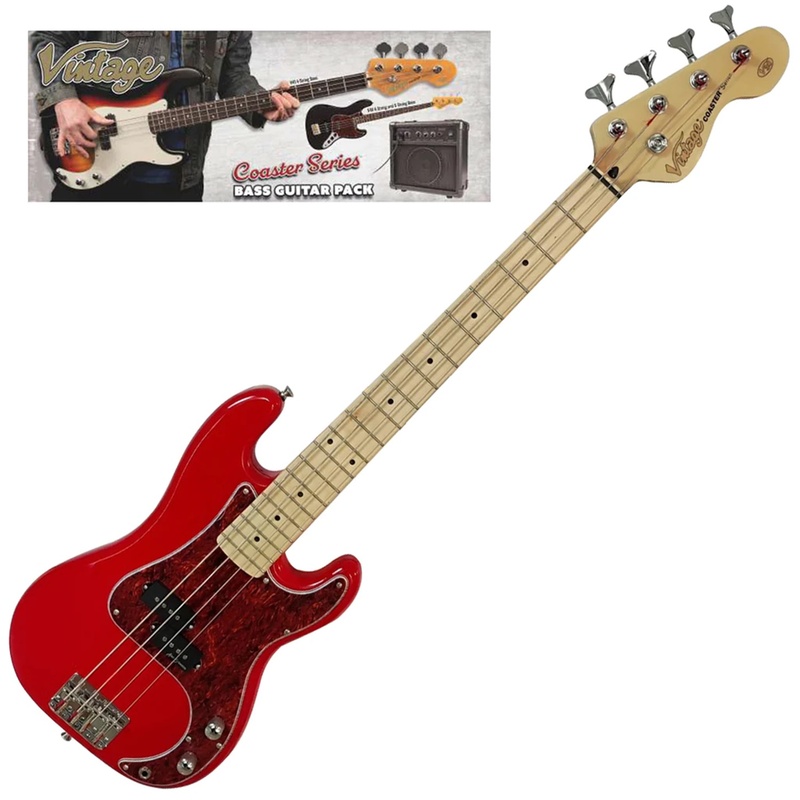Bass Gitarra Vintage V30 Coaster 7/8 Pack Rd