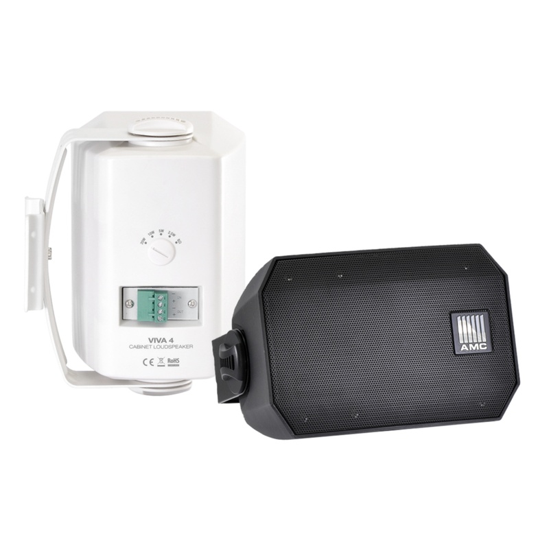 Altavoz De Pared Amc Viva4-B Bk