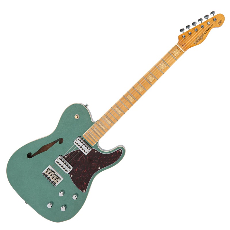 Guitarra Eléctrica Vintage Revo Midline Metallic Green