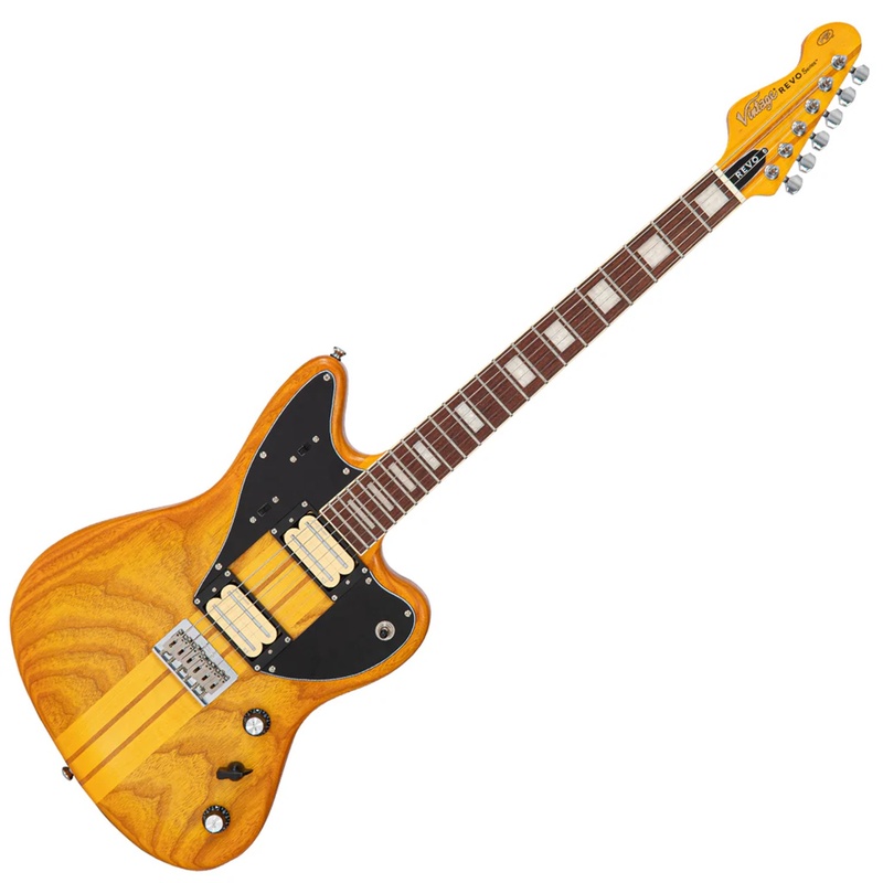 Guitarra Eléctrica Vintage Revo Integra Amberburst