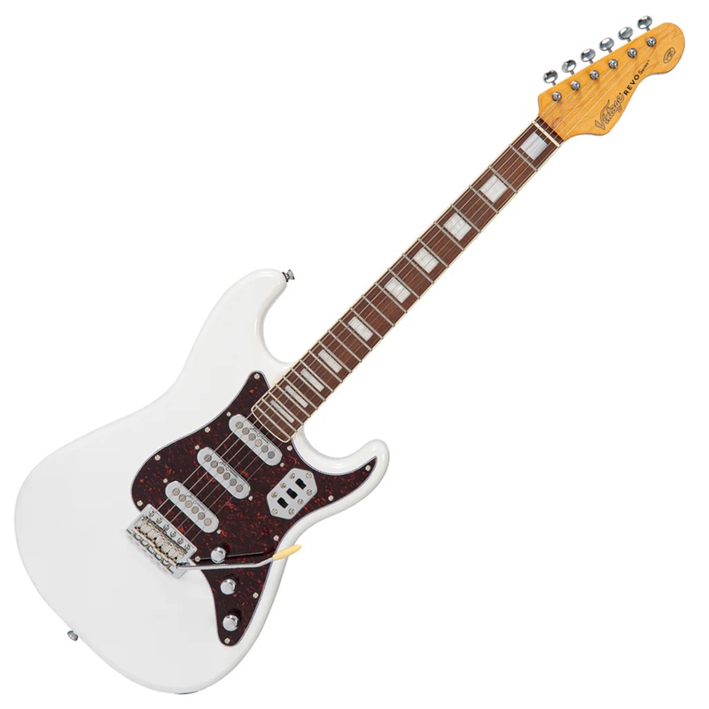 Guitarra Eléctrica Vintage Revo Deluxe Wh