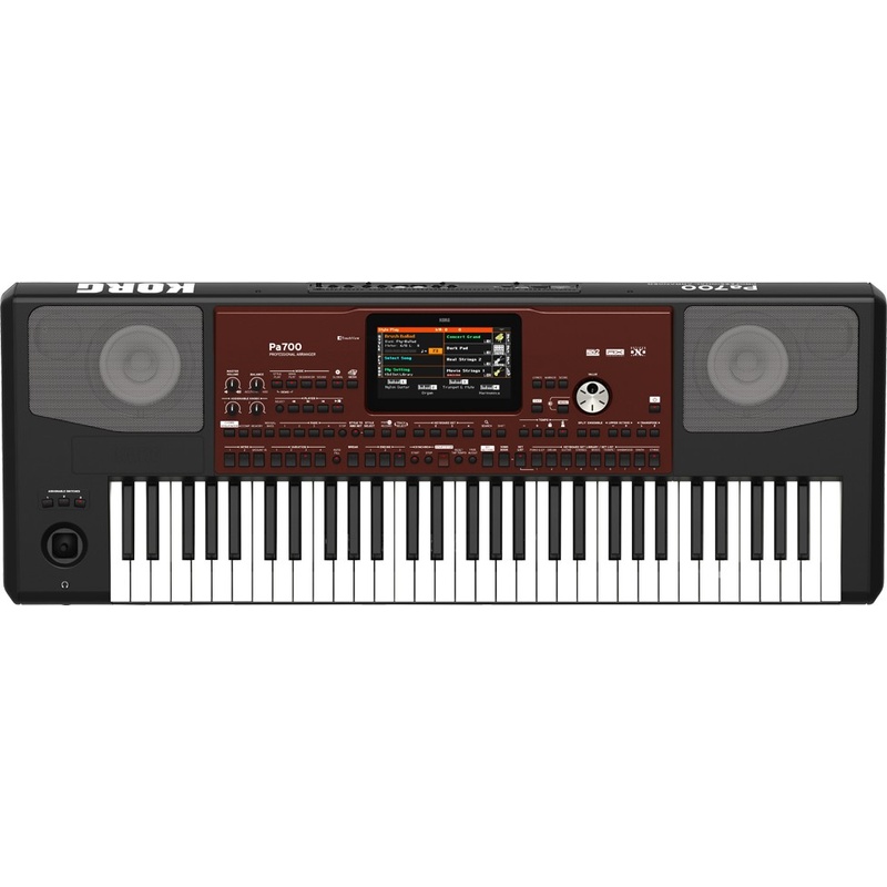 TECLADO DE ACOMPAÑAMIENTO CON ALTAVOCES KORG PA700