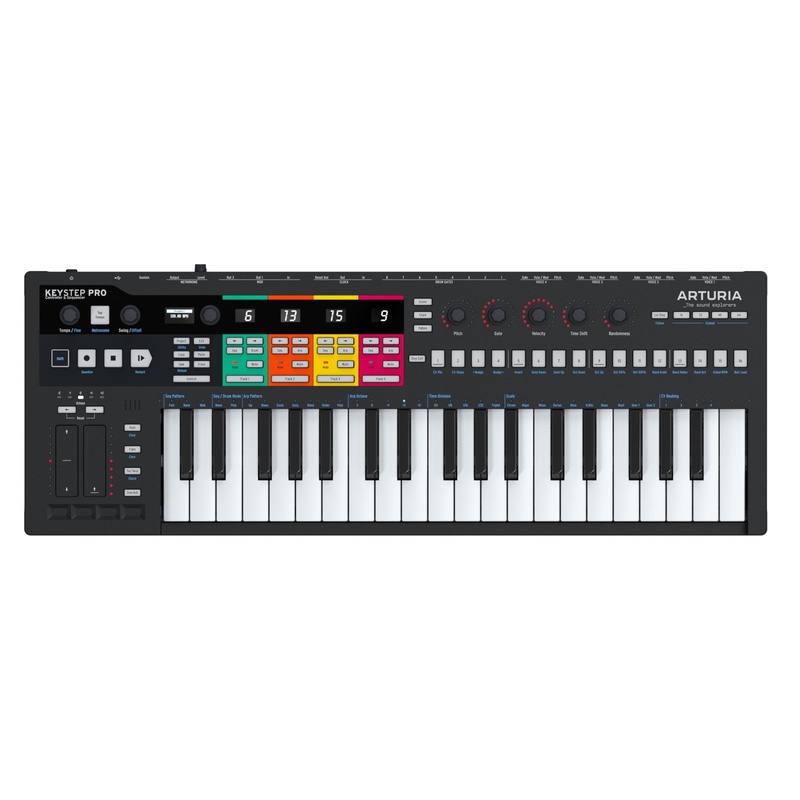 TECLADO MIDI ARTURIA KEYSTEP PRO BK