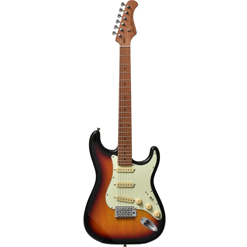 GUITARRA ELÉCTRICA BACCHUS BST-1-RSM-M-3TS